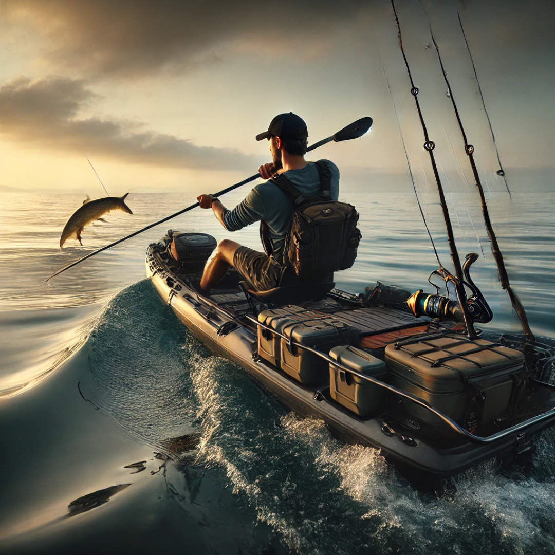 ランディング時の大事故を防ぐ!カヤック上で魚を安全に取り込む方法