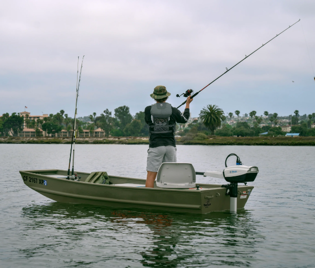 「魚が掛かっても余裕がある」Bixpy移動しながらのファイト術