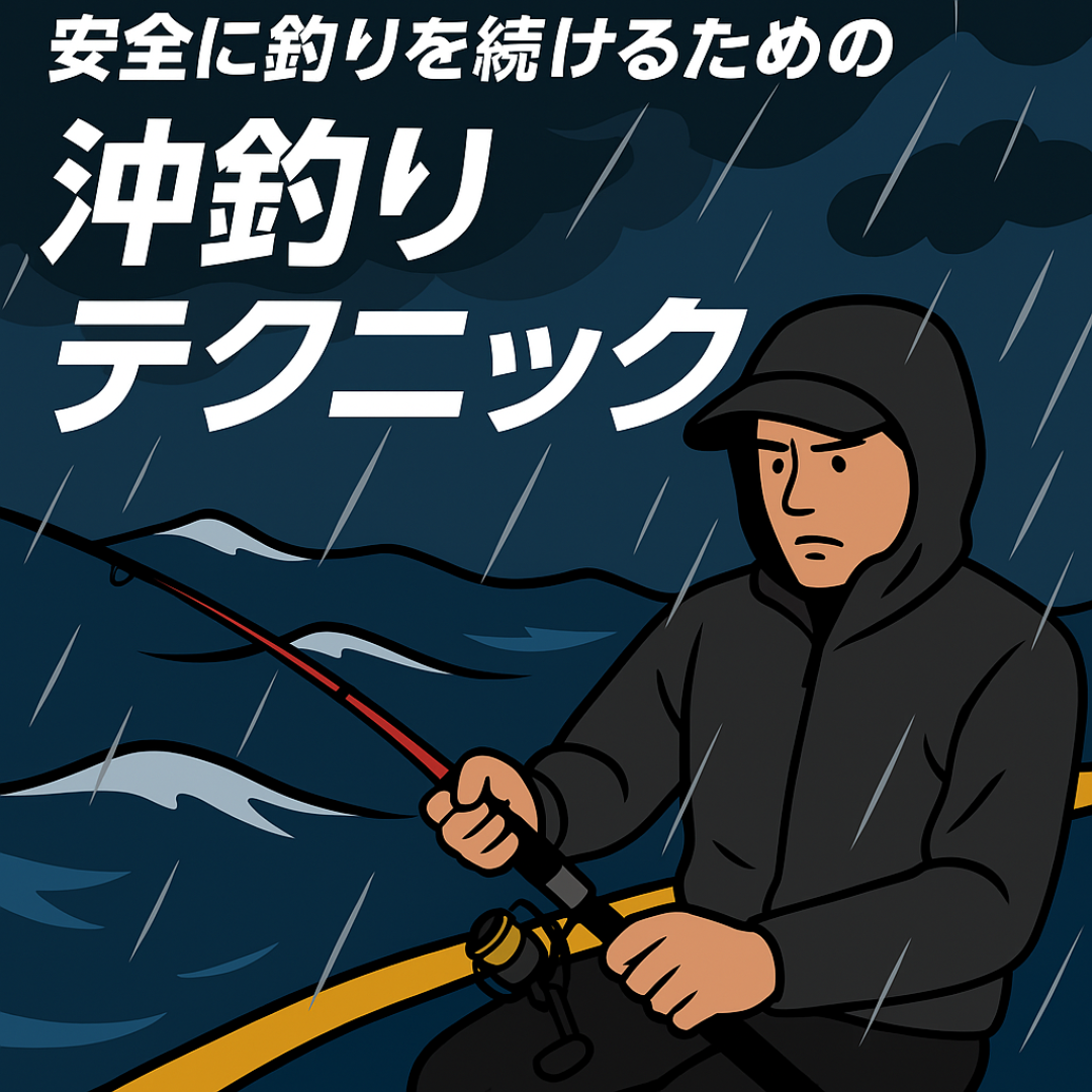 強風・高波でも安全に釣りを続けるための沖釣りテクニック