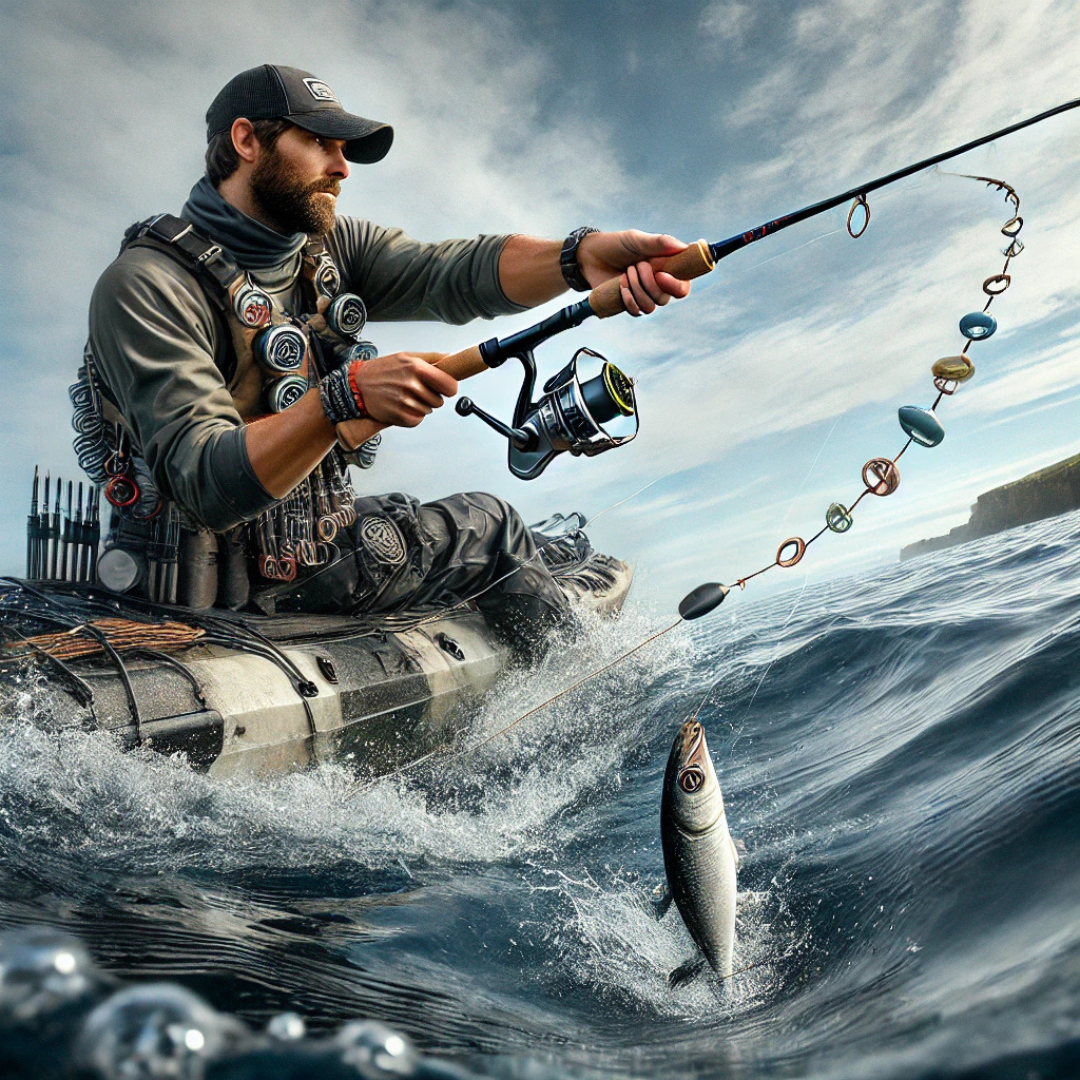 カヤック×バイブレーションゲーム!深場&流れのあるエリアを攻略