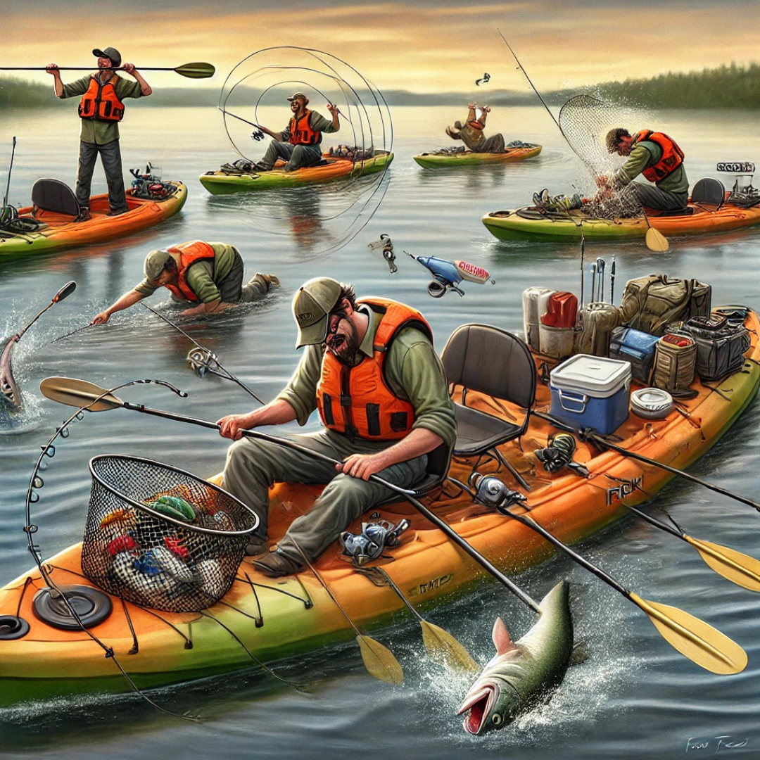 カヤックフィッシング初心者がやりがちなミスTOP8とその解決策