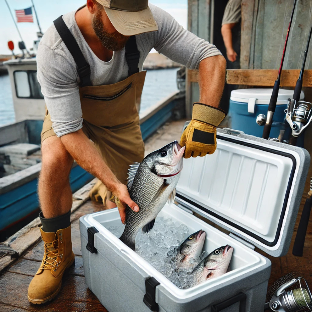 釣れた魚の保管が難しい!カヤックフィッシングのクーラーボックス問題をお金をかけずに解決する方法