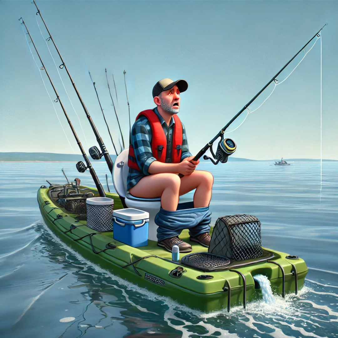 カヤックフィッシング中にトイレに行きたくなったらどうする?実践テクニック