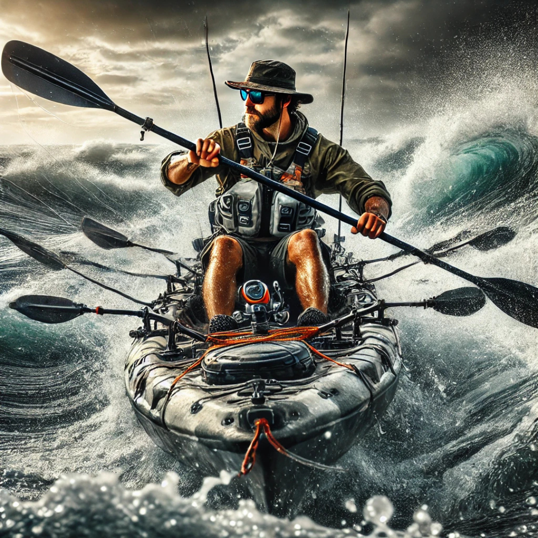 カヤックフィッシングで疲れないパドリング技術!長時間漕ぐためのコツ