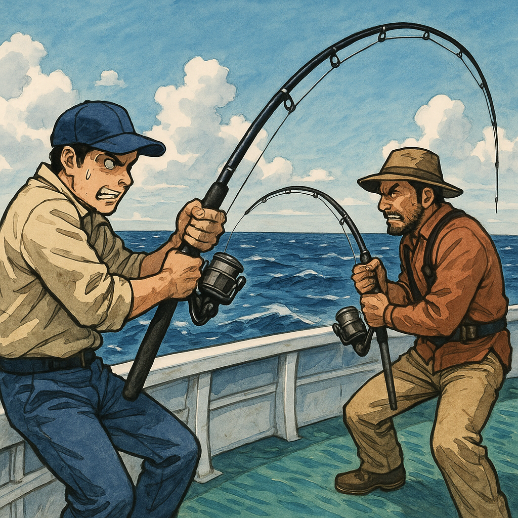 【沖釣りという非日常】