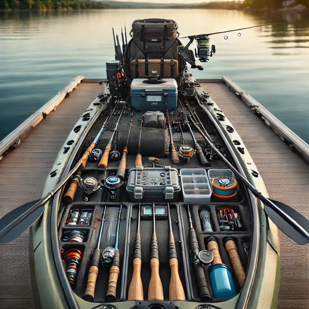 カヤックフィッシングの荷物を最適化!機動力を損なわない装備配置術