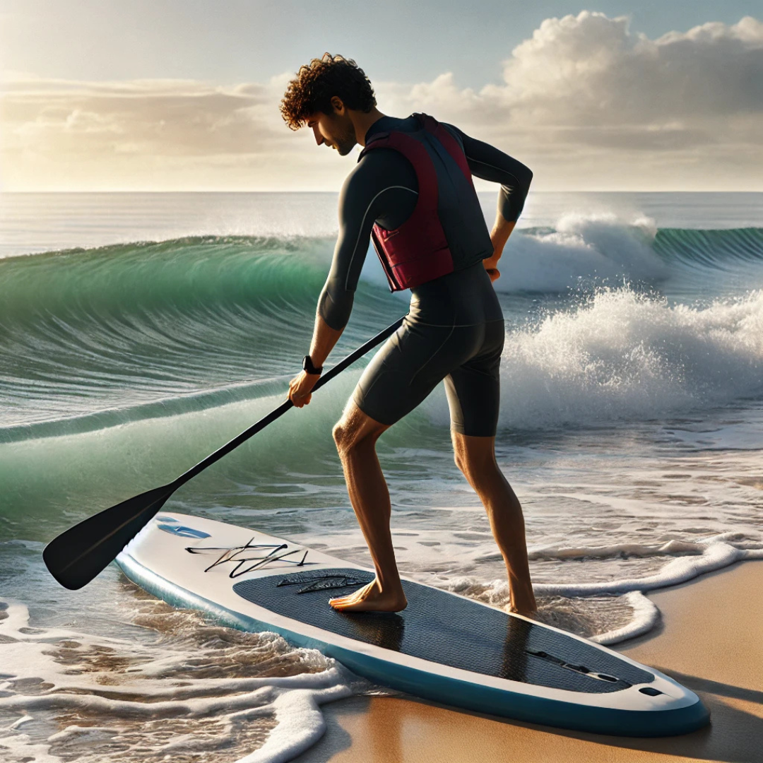 サーフからSUPでエントリーする際の波対策&安全な出艇方法