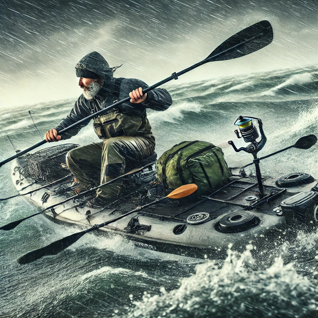 カヤックの風対策完全マニュアル!強風時に釣りを成立させるコツ