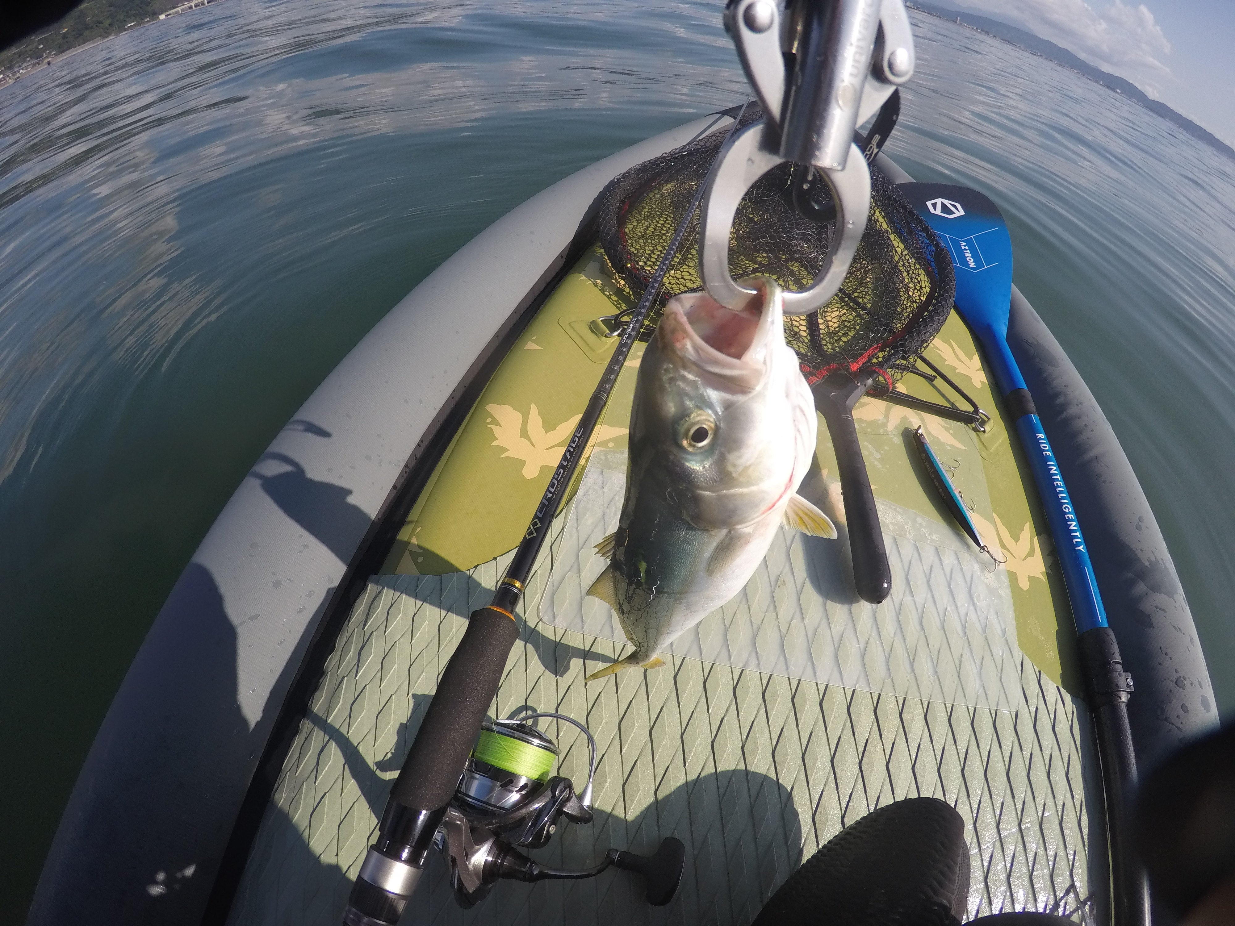 梅雨明けのSUPフィッシング