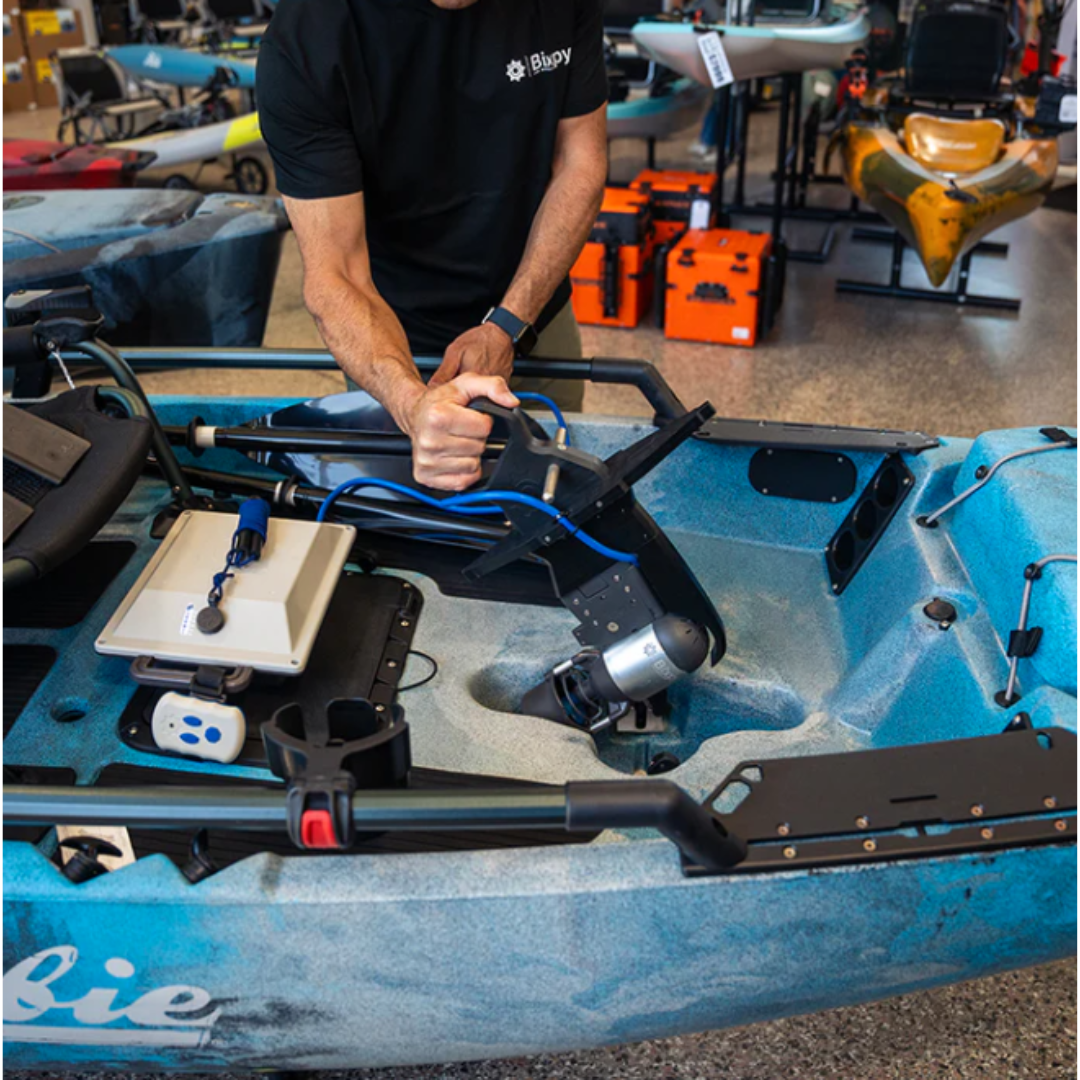 Bixpy ロープロファイル - THRUHULLLペダルドライブアダプター (K-1) ミラージュ系は基本これです。