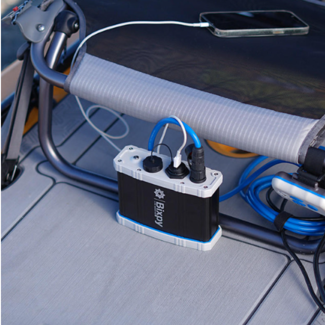 Bixpy PP-77-AP 12V and USB バッテリー(電動リール、魚群探知機) 使う人おすすめ