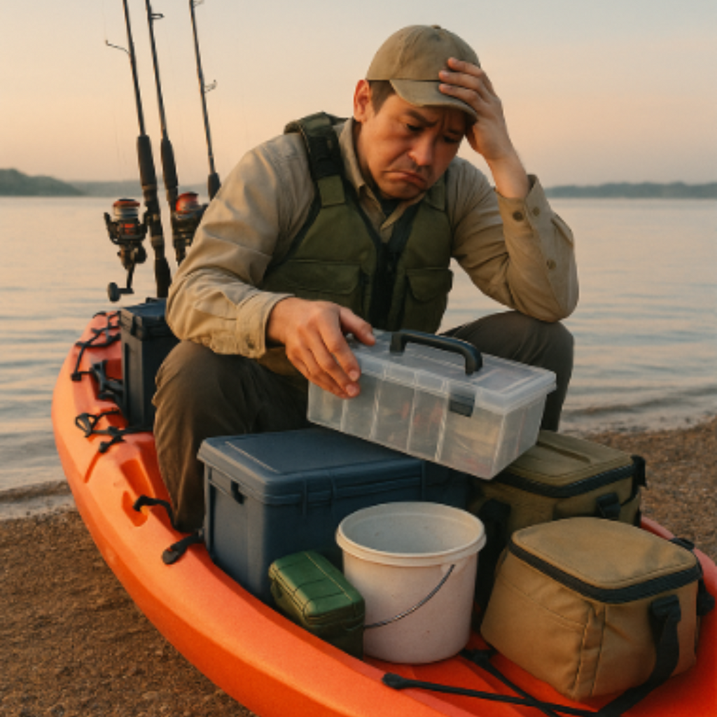 荷物は最小限にしたいけど…“減らせない釣り道具”と格闘する朝